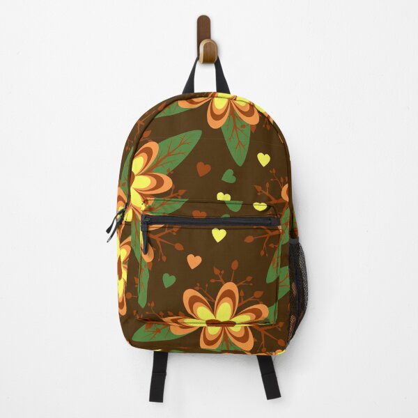 Item preview, Brown Floral Pattern designed and sold by RueChiedza.