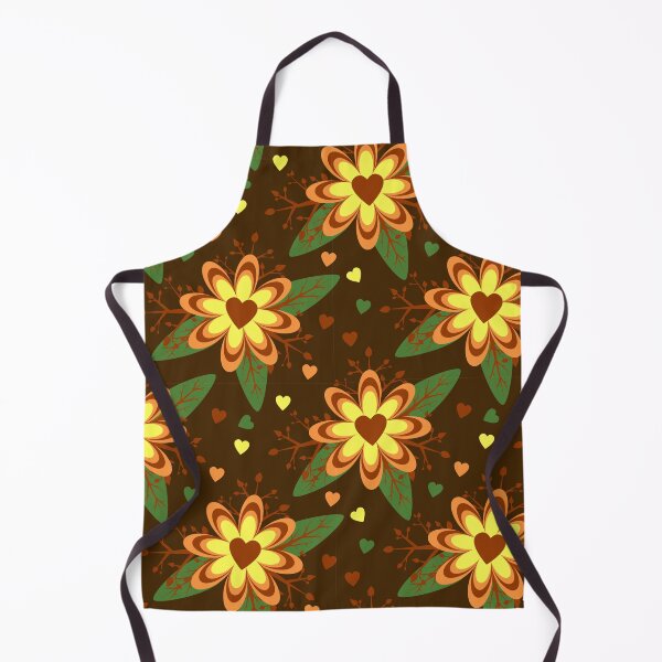 Item preview, Brown Floral Pattern designed and sold by RueChiedza.
