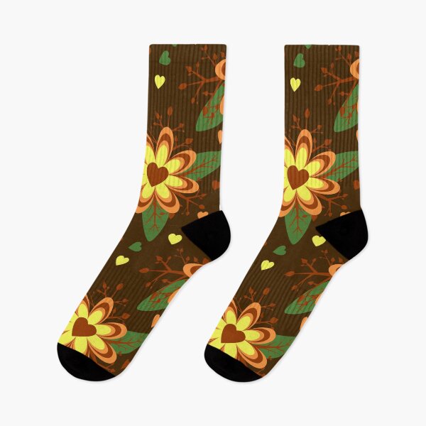 Item preview, Brown Floral Pattern designed and sold by RueChiedza.
