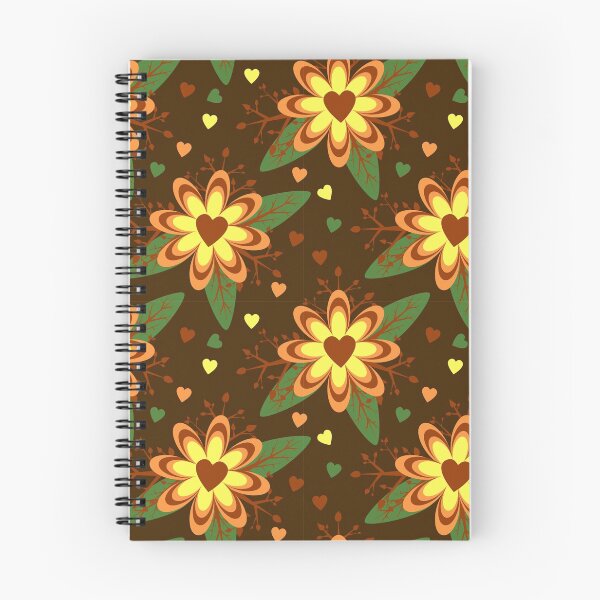 Item preview, Brown Floral Pattern designed and sold by RueChiedza.