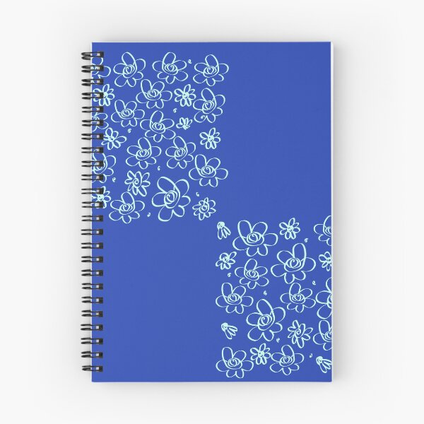 Item preview, Blue Linguine Floral Checks designed and sold by foft.