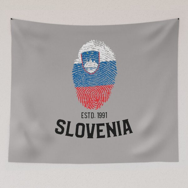 Item preview, Slovenia - Fingerprint - ESTD. 1991 designed and sold by Gregredfern.