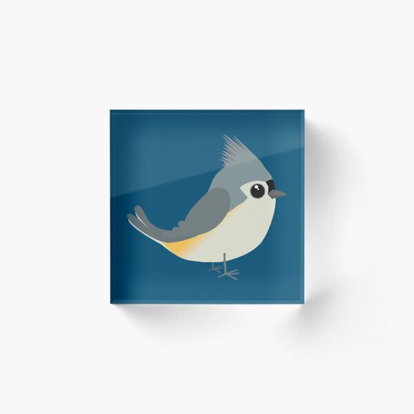Item preview, Cute tufted titmouse designed and sold by Bwiselizzy.