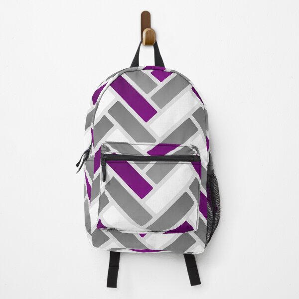 Item preview, Gray Asexual Herringbone designed and sold by ResonantColors.