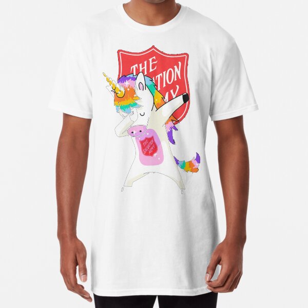 The Salvation Army Unicorn dabbing shirt Long T-Shirt