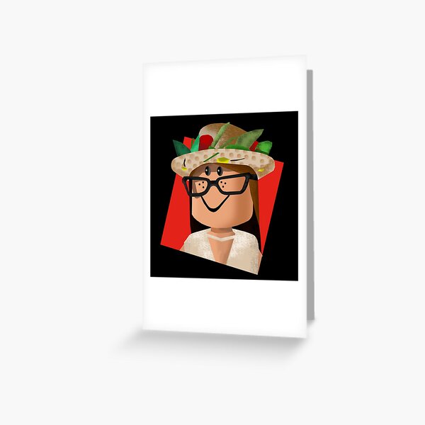 Roblox For Kids Greeting Cards Redbubble - rich roblox player cute rich roblox player summer aesthetic roblox girl gfx
