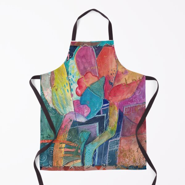 Item preview, abstarct colourfull paiting flowers designed and sold by Couck Dominica.