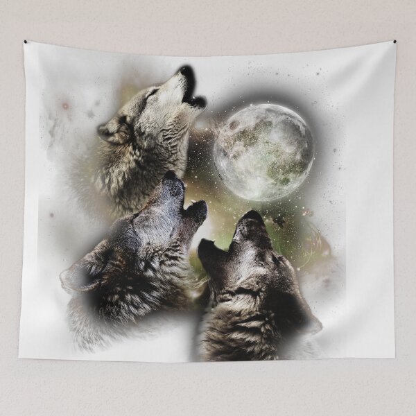 Item preview, The Howling Moon designed and sold by Designs By Creation.