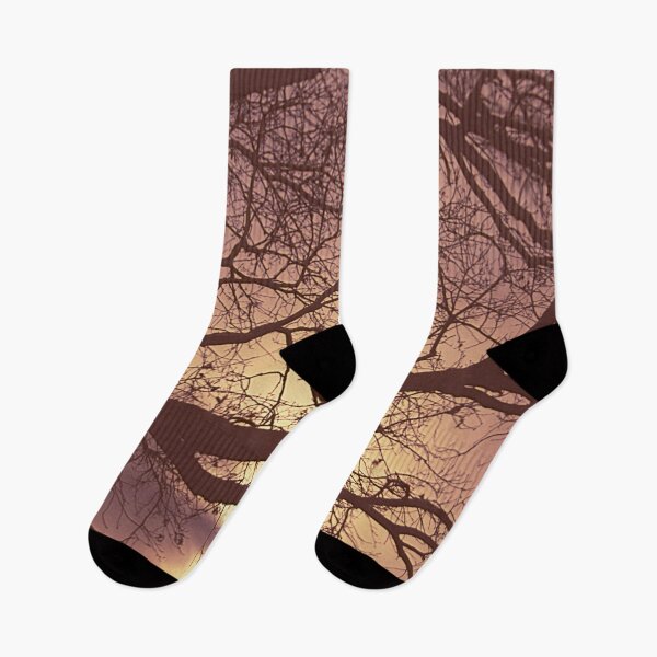 Item preview, Eerie silhouette of Trees in fall designed and sold by ToriaScarlett.
