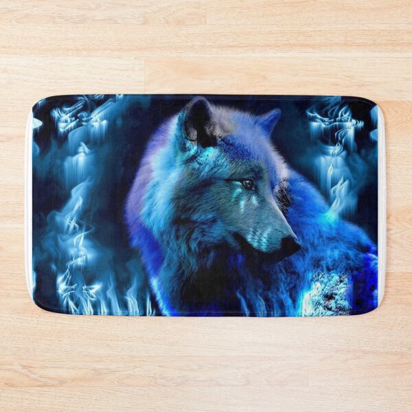 Item preview, Colorful Wolf Spirit Animal Art designed and sold by Staytrendy.
