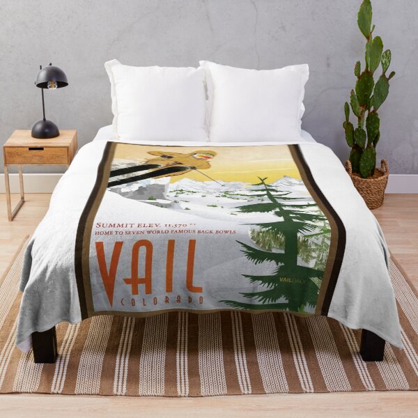 Item preview, Retro Vail Colorado Print designed and sold by franniesmithh.