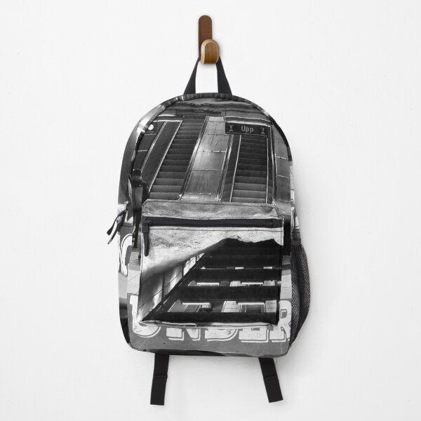 Item preview, Black and White, Deep Underground Train Tunnel Subway Art designed and sold by yappei.