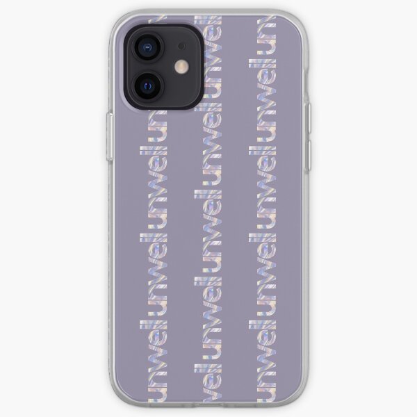 Unwell Holographic iPhone Soft Case