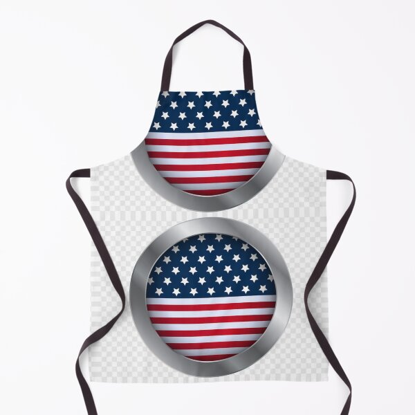 Item preview, American Oval Flag Art designed and sold by malpastadeo.
