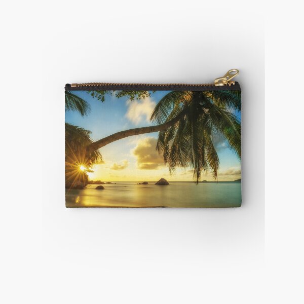 Item preview, Palm Tree at Sunset, Anse Lazio Beach, Praslin, Seychelles designed and sold by Tom  Mackie.