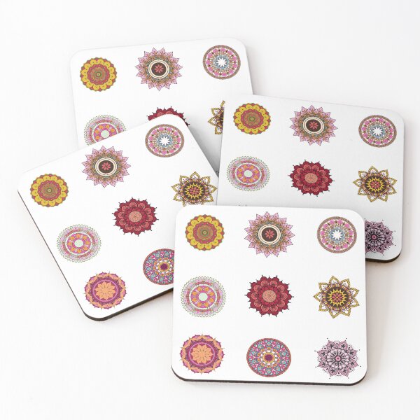 Item preview, Mandala sticker pack Hydro flask sticker set 2 designed and sold by Iambellanova.