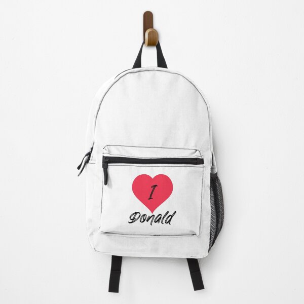 Item preview, I love Donald (Red & Black) designed and sold by elmerdante.