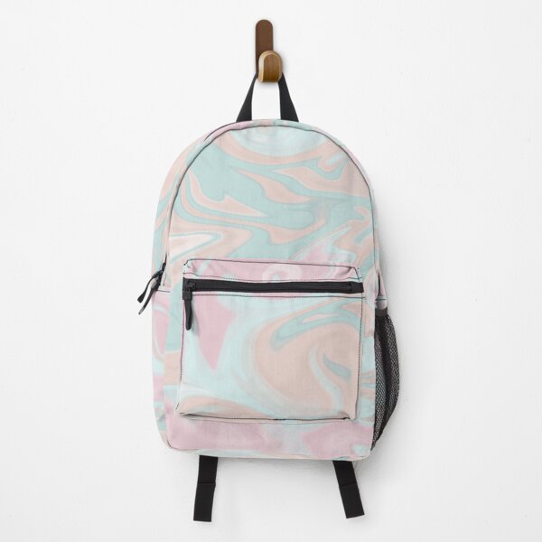 Item preview, Pink Blue Easy DIY Marble Abstract Acrylic Paint Art designed and sold by Skinpedia.