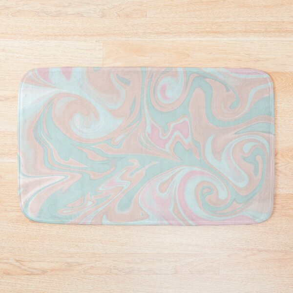 Item preview, Pink Blue Easy DIY Marble Abstract Acrylic Paint Art designed and sold by Skinpedia.