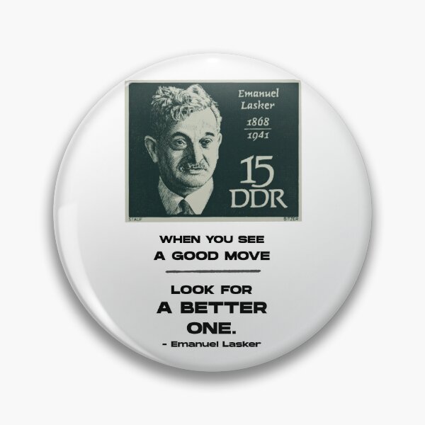 Item preview, Lasker Chess Stamp designed and sold by shakmati.
