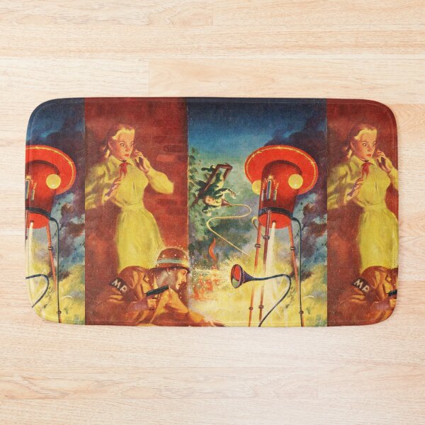 Item preview, War of the Aliens Vintage illustration designed and sold by Vintage Designs +.