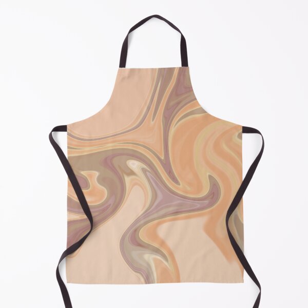 Item preview, Orange Brown Easy DIY Marble Abstract Acrylic Paint Art designed and sold by Skinpedia.