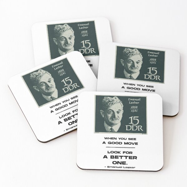 Item preview, Lasker Chess Stamp designed and sold by shakmati.
