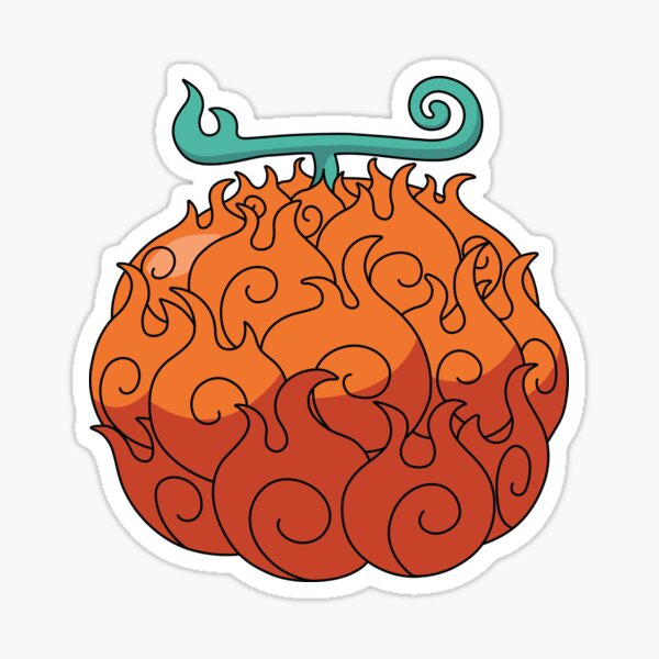 Mera Mera no Mi - Devil Fruit | Sticker