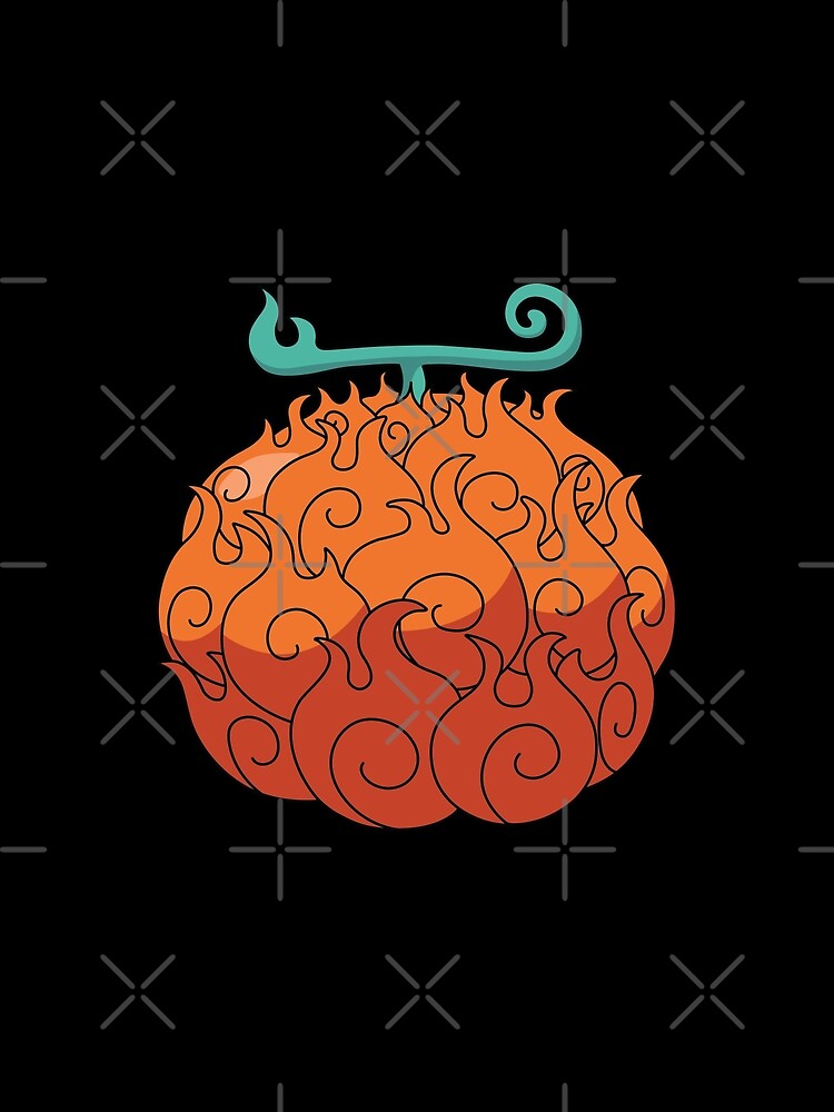 Mera Mera no Mi - Ace/Sabo Devil Fruit Fruit | Sticker