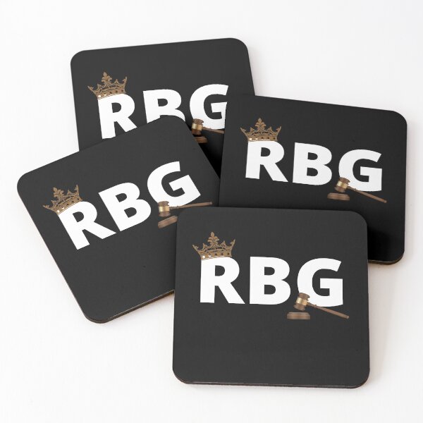 Item preview, RBG Initials with Crown and Gavel designed and sold by Krafty  Arts Studio.