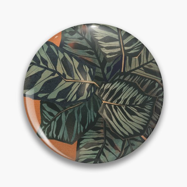 Item preview, Calathea Plant Top View designed and sold by fanillus.