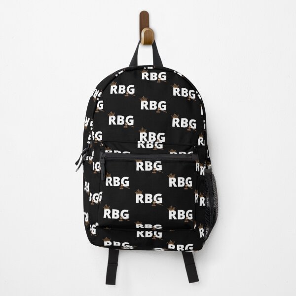 Item preview, RBG Initials with Crown and Gavel designed and sold by Krafty Arts Studio.