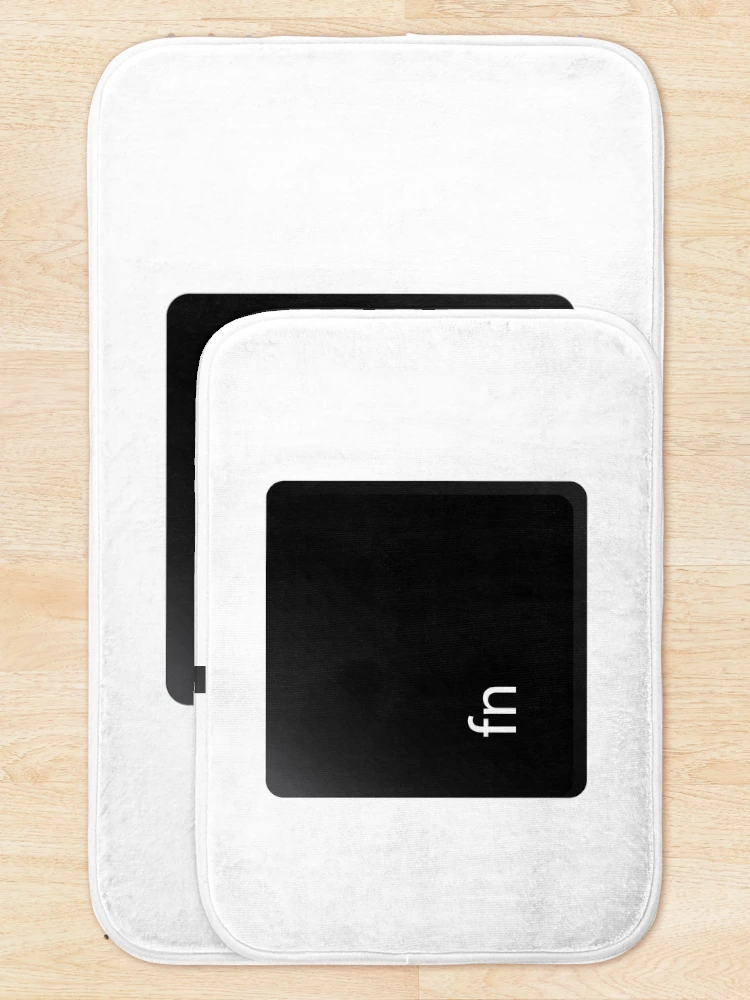 Thumbnail 5 of 6, Bath Mat, Function Key Mac designed and sold by Sakuga Drip.