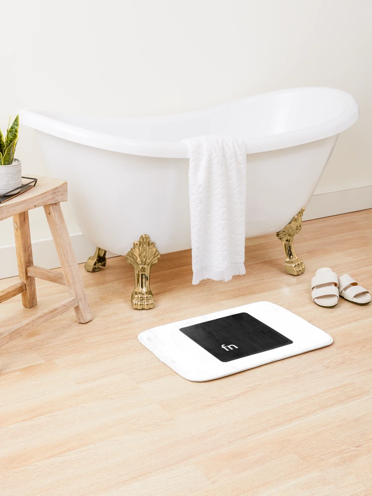 Thumbnail 2 of 6, Bath Mat, Function Key Mac designed and sold by Sakuga Drip.