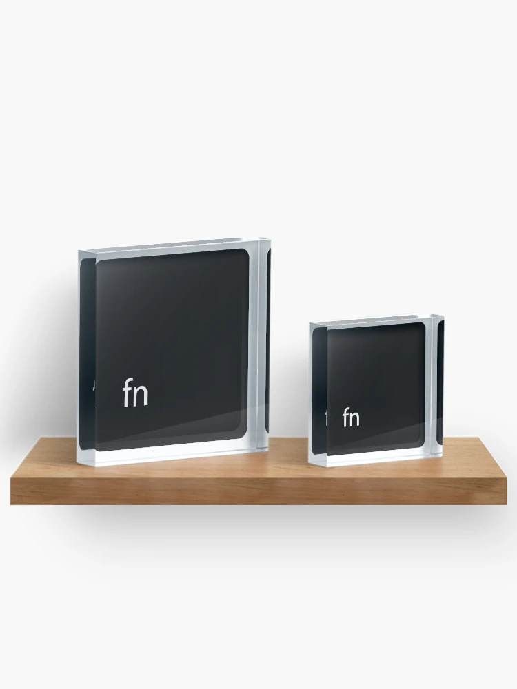 Thumbnail 3 of 5, Acrylic Block, Function Key Mac designed and sold by Sakuga Drip.