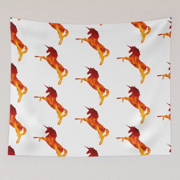 Item preview, Fire Unicorn designed and sold by kati-cat.