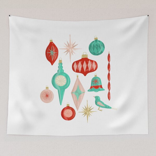 Item preview, Shiny Vintage Ornaments designed and sold by jenbucheli.
