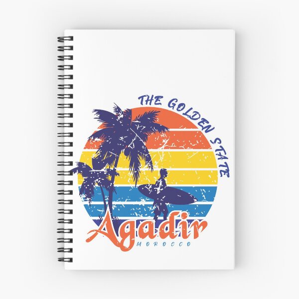Item preview, Agadir, ciudad del surf marroquí - diseño original designed and sold by creativeMOW.