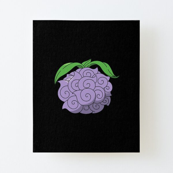 Yami Yami No Mi Devil Fruit Blackbeard | Mounted Print