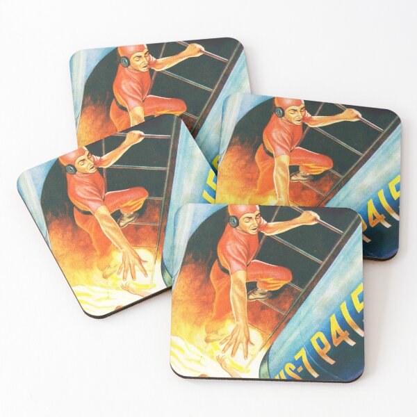 Item preview, Escape from the blast  Vintage illustration designed and sold by Vintage Designs +.