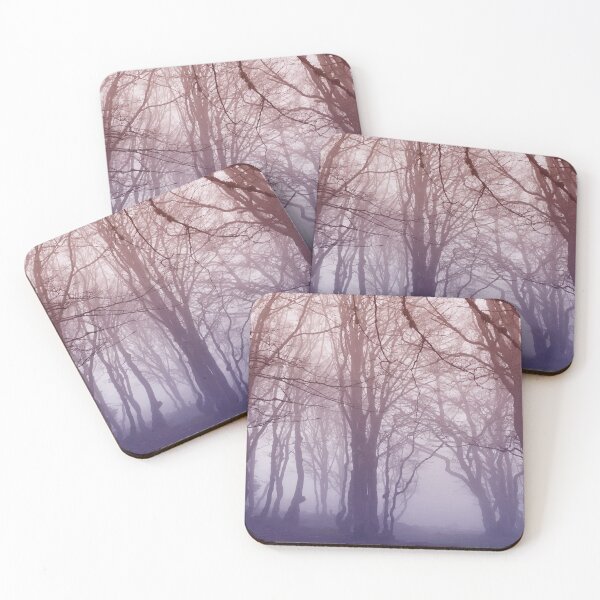 Item preview, Purple Haze Fog Through the Autumn Trees designed and sold by PlanetPrints.