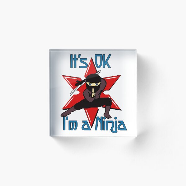 Ninja OK Acrylic Block