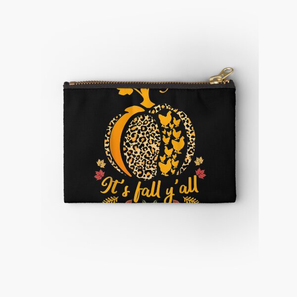 Item preview, its fall yall leopard print pumpkin Chicken designed and sold by tichtodhe.