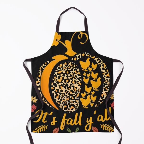 Item preview, its fall yall leopard print pumpkin Chicken designed and sold by tichtodhe.