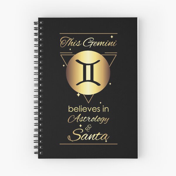 Item preview, Gemini Zodiac Sign believer in Astrology and Santa for Christmas  designed and sold by anins-azuree.
