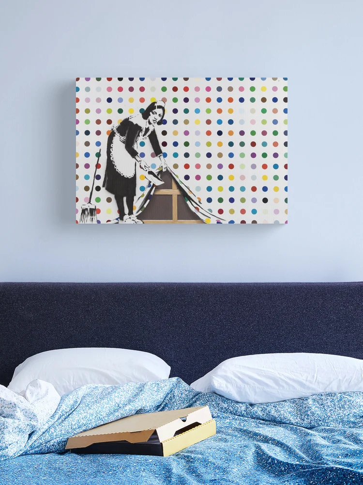BANKSY Damien Hirst KEEP IT SPOTLESS