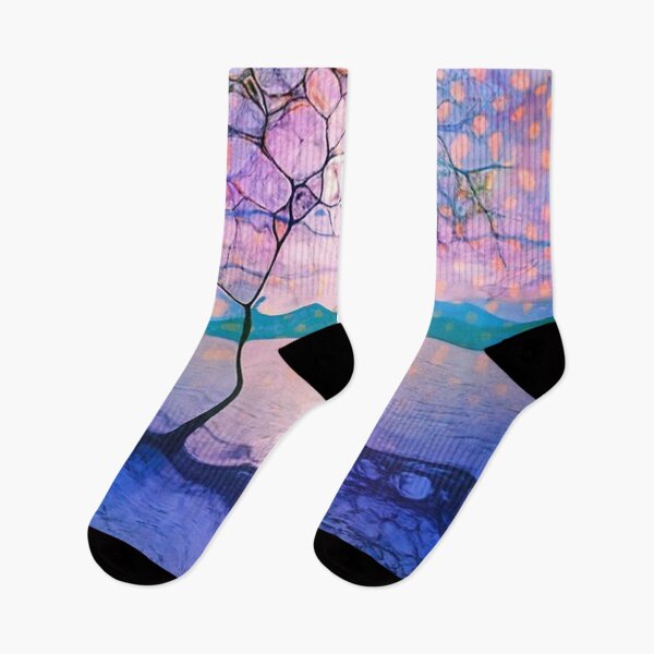 Item preview, Monotone Blue Reflection by the Lake designed and sold by lotusbud.