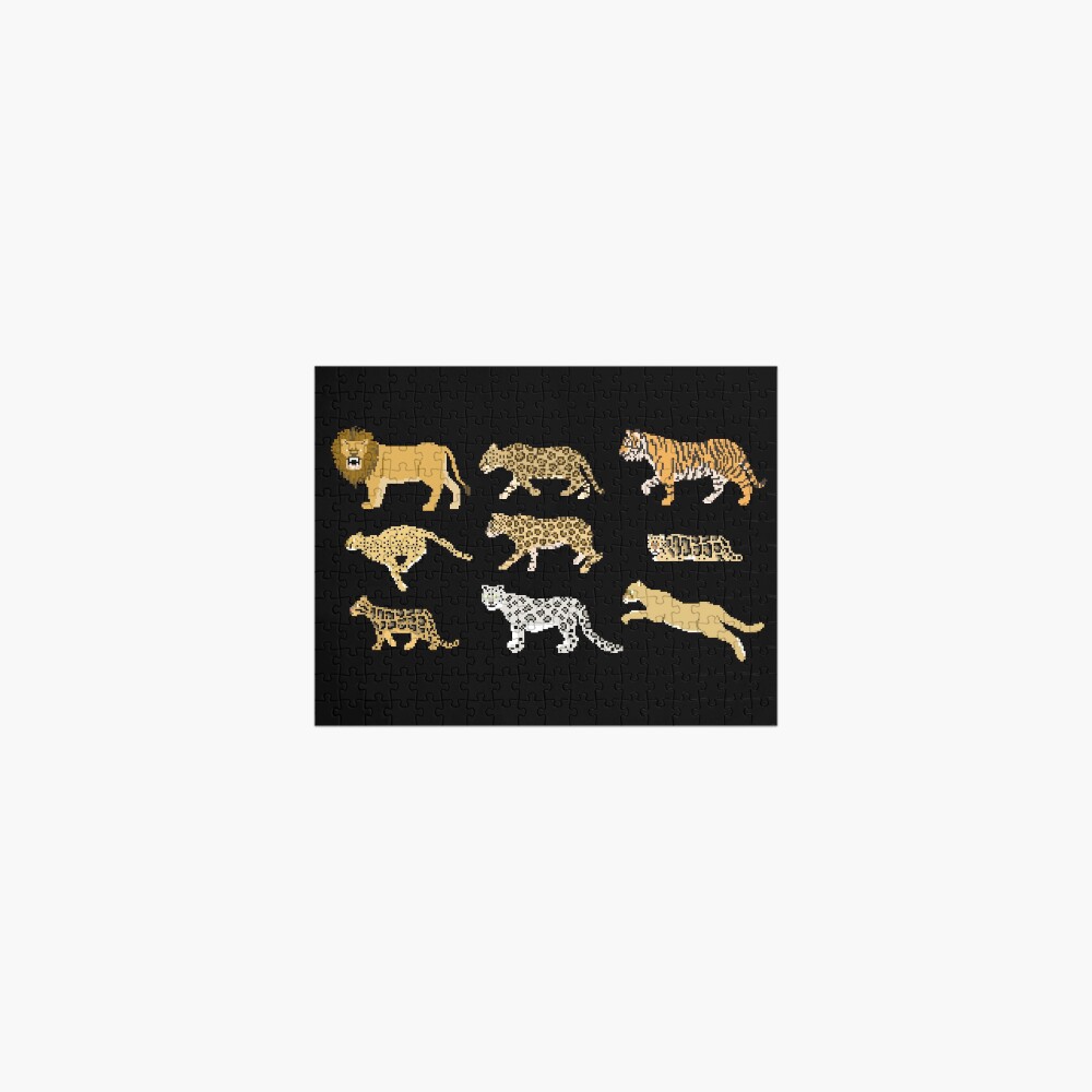 Big Cats - The Kids' Picture Show Jigsaw Puzzle