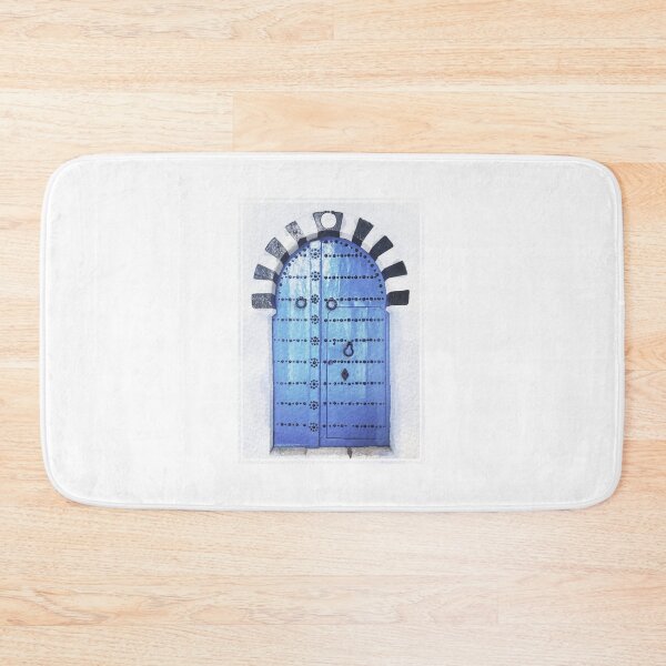 Item preview, Old Blue Tunisian Door designed and sold by FirasChakroun.