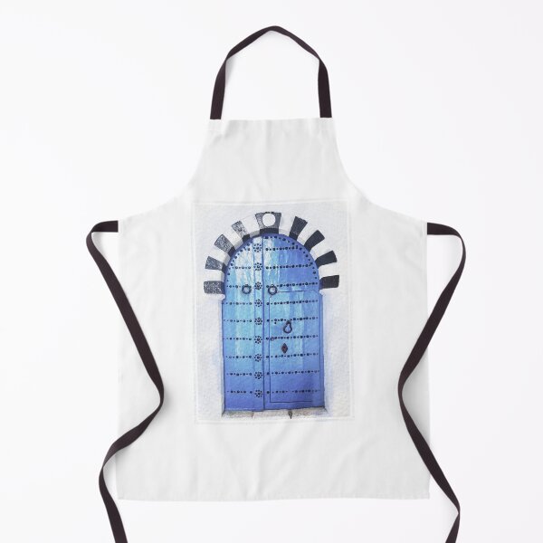 Item preview, Old Blue Tunisian Door designed and sold by FirasChakroun.